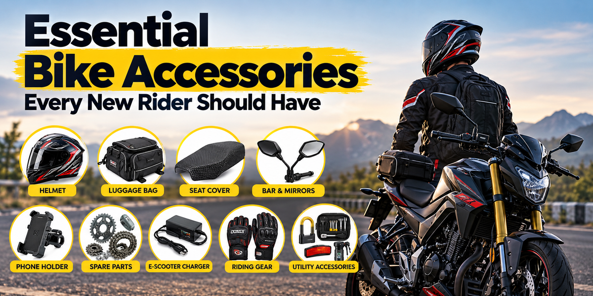 Essential Bike Accessories Every New Rider Should Have
