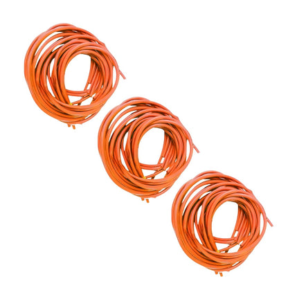 1 Meter Motorcycle Petrol Gas Oil Delivery Tube Pipe, Fuel Gasoline Hose for Motorbike, ATV and Scooter-Orange - Moto Genius