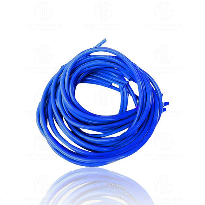 1 Meter Motorcycle Petrol Gas Oil Delivery Tube Pipe, Fuel Gasoline Hose for Motorbike, ATV, Scooter-Blue - Moto Genius