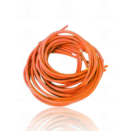 1 Meter Motorcycle Petrol Gas Oil Delivery Tube Pipe, Fuel Gasoline Hose for Motorbike, ATV, Scooter-Orange - Moto Genius