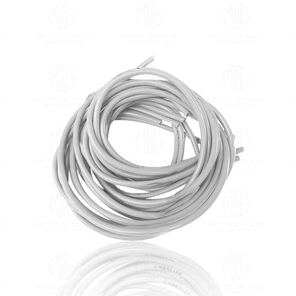 1 Meter Motorcycle Petrol Gas Oil Delivery Tube Pipe, Fuel Gasoline Hose for Motorbike, ATV, Scooter-Silver - Moto Genius