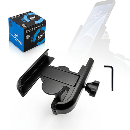 Universal Bike Mount Holder, Aluminum 360° Rotating Stand for Bicycle, Motorcycle, Scooty | Fits All Smartphones, Bike Mobile Holder