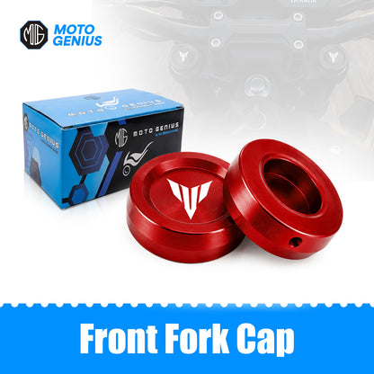 CNC Aluminium Front Fork Cap Cover for Yamaha MT-15 – Premium Anodized Front Shock Top Cover (Pair)
