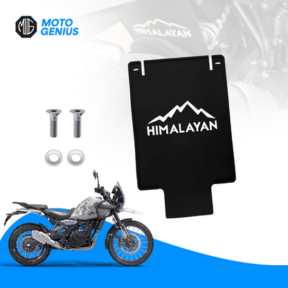 Flexible Rubber Silicone Rear Mud Flap for RE Himalayan | Heavy Duty Weather Resistant Splash Guard | Durable Mudguard Fender Protector Against Mud, Dirt & Water