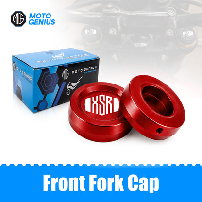 Front Fork Cap Cover for Yamaha XSR 155 – Premium Anodized CNC made Front Shock Top Cover (Pair)