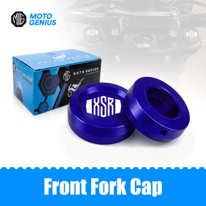 Front Fork Cap Cover for Yamaha XSR 155 – Premium Anodized CNC made Front Shock Top Cover (Pair)