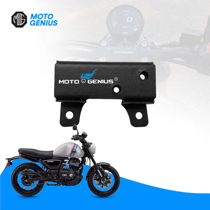 TVS Ronin 225 Center Meter Console Mounting Clamp | Heavy Duty Speedometer Relocation Bracket | Symmetric Handlebar View