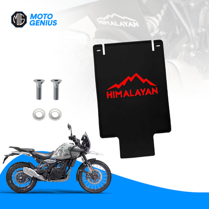 Flexible Rubber Silicone Rear Mud Flap for RE Himalayan | Heavy Duty Weather Resistant Splash Guard | Durable Mudguard Fender Protector Against Mud, Dirt & Water