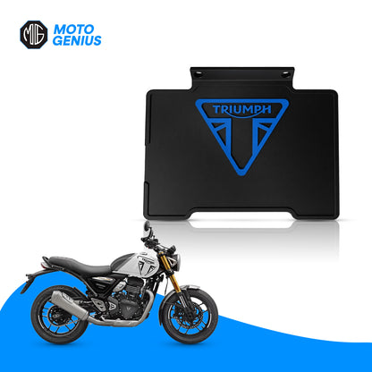 Rear Mud Flap for Triumph Speed 400 & Scrambler 400X | Flexible Unbreakable Splash Guard Mudflap