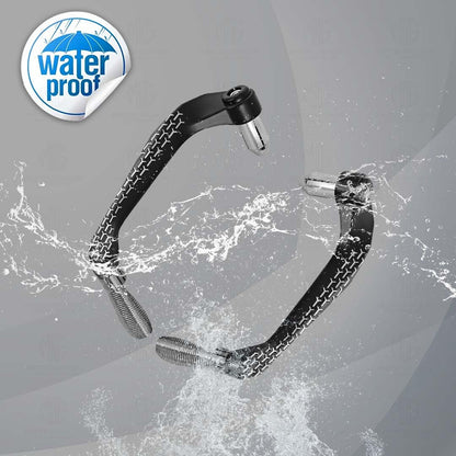 3D Design Universal CNC Handlebar Brake Clutch Lever Protector Guard for Motorcycles & Bikes | Durable and Stylish-Grey - Moto Genius