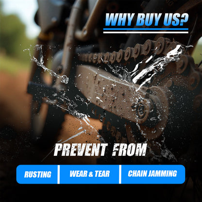 MOTO GENIUS Multi-Purpose Bike Chain Cleaner Brush with Soft Long Bristles and Lube Applicator Tool Kit | Motorcycle and Bicycle Chain Cleaning Kit (Pack of 2)