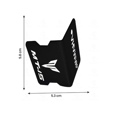 MOTO GENIUS Front Disc Brake Fluid Reservoir Oil Cap for MT 15 Motorbike | Replacement for Enhanced Durability and Performance