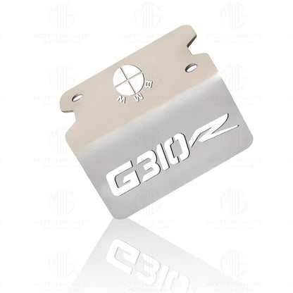 MOTO GENIUS Stainless Steel Front Disc Brake Fluid Reservoir Oil Cap for G310R Motorbike Replacement for Enhanced Durability and Performance (Pack of 1)