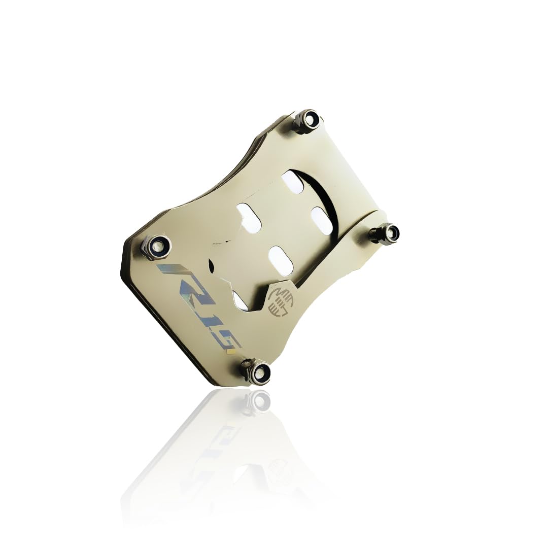 MOTO GENIUS Stainless Steel Side Stand Extender for R15 V4 | Heavy Duty Parking Support and Stability Enhancer