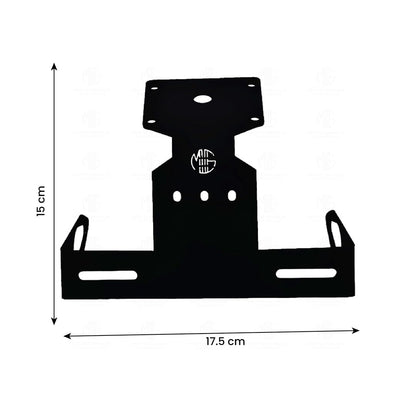 MOTO GENIUS Heavy Metal Tail Tidy Number Plate Holder for MT 15 | License Plate Bracket for MT 15