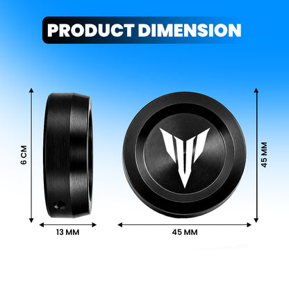 CNC Aluminium Front Fork Cap Cover for Yamaha MT-15 – Premium Anodized Front Shock Top Cover (Pair)