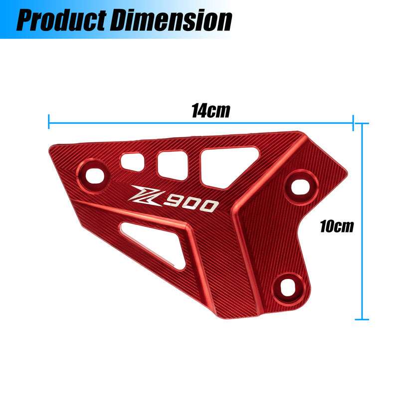 Motorcycle Foot Peg Protector Footrest Slider Guard Compatible with Kawasaki Z900 | Rearset Foot Rest Protection Cover | Anti-Slip & Impact Resistant (Pack of 2)
