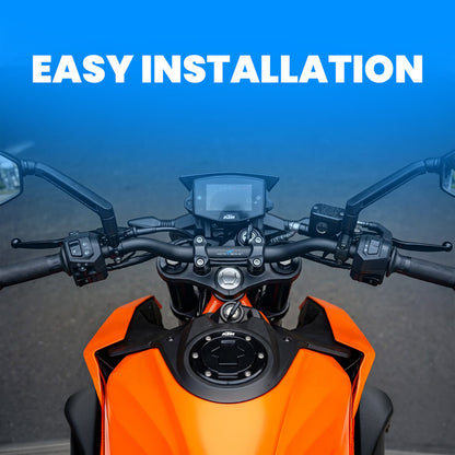 Heavy Duty Metal Handlebar | Premium Quality Handle Bar Compatible with KTM Duke 125, 200, 250, 390 (Black)