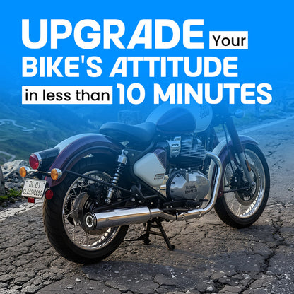 Raptor Classic 650 Stainless Steel Dual Exhaust Compatible Royal Enfield Bike Models: Complete Number-Wise List for Both Side 650cc Twins