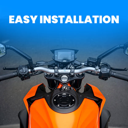Heavy Duty Metal Handlebar | Premium Quality Handle Bar Compatible with KTM Duke 125, 200, 250, 390 (Black)
