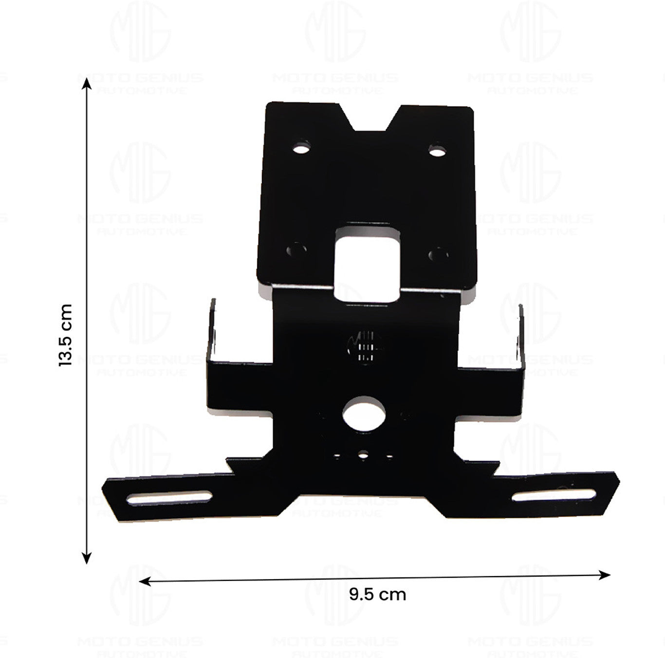 Moto Genius Heavy Metal Tail Tidy Number Plate Holder for R15 V4 | License Plate Bracket Bike Number Plate