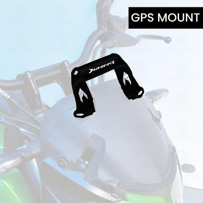 MOTO GENIUS Motorcycle Smartphone GPS Mount for Dominar 400 | Mobile Phone Holder GPS Frame Mount Dominar Motor Bike(Pack of 1)
