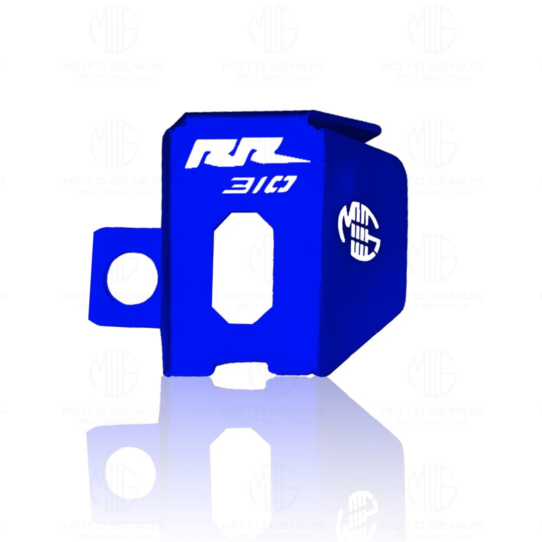 MOTO GENIUS Rear Brake Oil Container Guard for RR310 Motorbike | Durable Protection and Stylish Design for Motorcycles