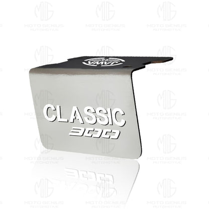 MOTO GENIUS Stainless Steel Front Disc Brake Fluid Reservoir Oil Cap for RE Himalayan BS3/BS4/BS6/Scram Motorbike | Replacement for Enhanced Durability and Performance (Pack of 1) ()