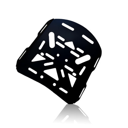 MOTO GENIUS Universal Top Base Plate for Luggage Rack | Carrier Top Base Plate for All Bike | Heavy-Duty Rear Rack