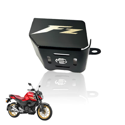 Rear Brake Oil Container Guard for FZ Motorbike | Durable Protection and Stylish Design for Motorcycles