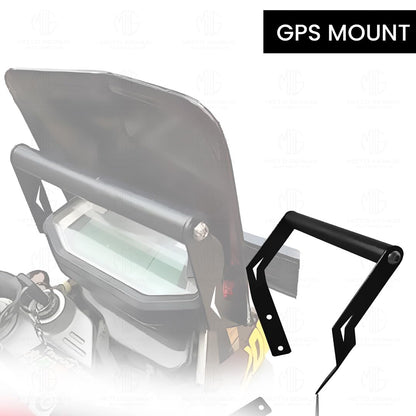 MOTO GENIUS Motorcycle Smartphone GPS Mount for Xpulse| Mobile Phone Holder GPS Frame Mount Xpulse Motor Bike(Pack of 1)