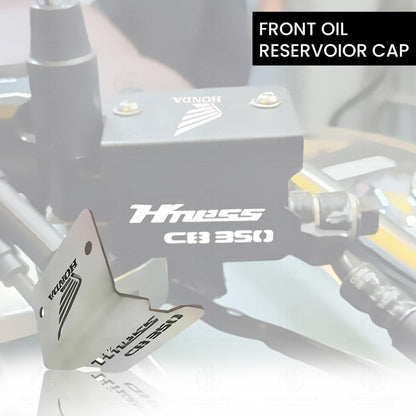 MOTO GENIUS Front Disc Brake Fluid Reservoir Oil Cap for Honda Hnees CB 350 Motorbike | Replacement for Enhanced Durability and Performance