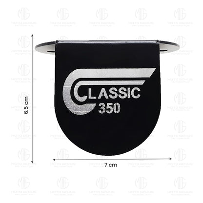 MOTO GENIUS Stainless Steel Front Disc Brake Fluid Reservoir Oil Cap for Reborn Classic 350 bike. Replacement for Enhanced Durability and Performance (Pack of 1)