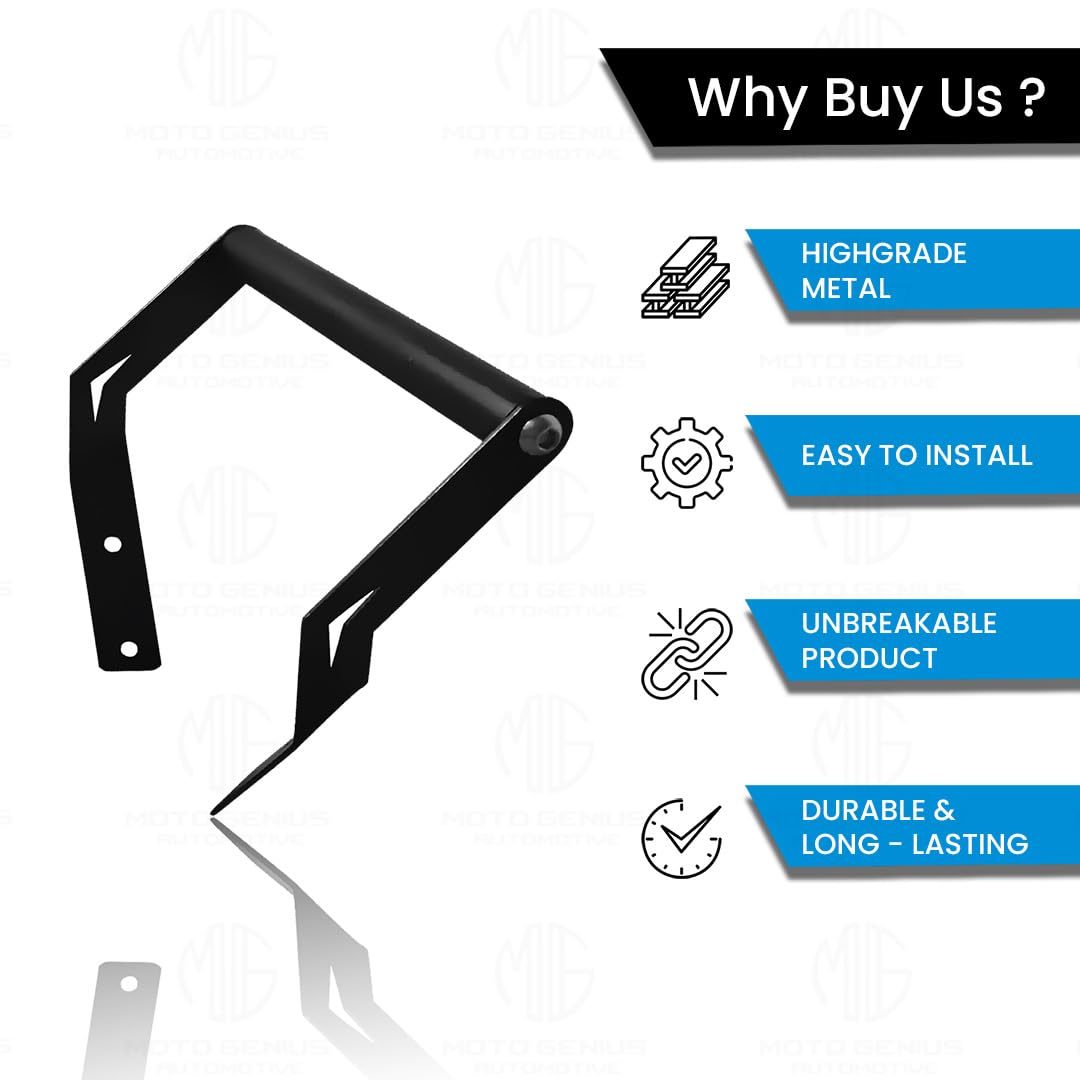 MOTO GENIUS Motorcycle Smartphone GPS Mount for Xpulse| Mobile Phone Holder GPS Frame Mount Xpulse Motor Bike(Pack of 1)