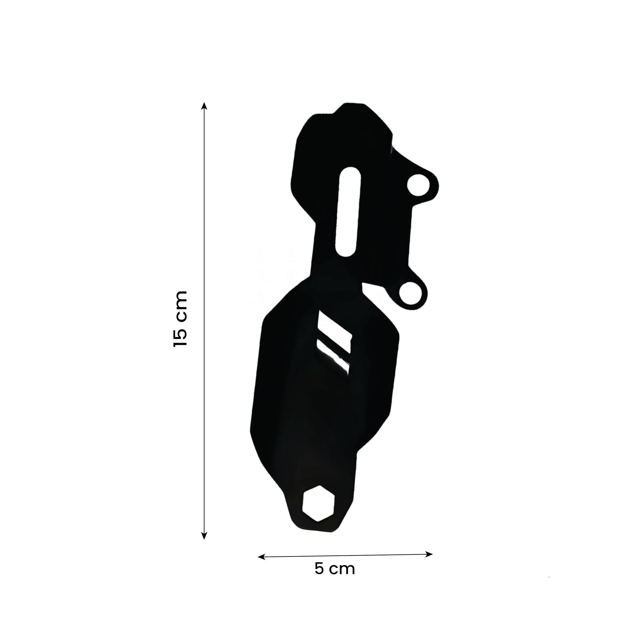 MOTO GENIUS Master Cylinder Guard for RE Himalayan BS3/BS4/BS6/Scram Motorbike | Heavy-Duty, Impact-Resistant Protection for Motorcycle Brake Systems |Durable Metal Construction