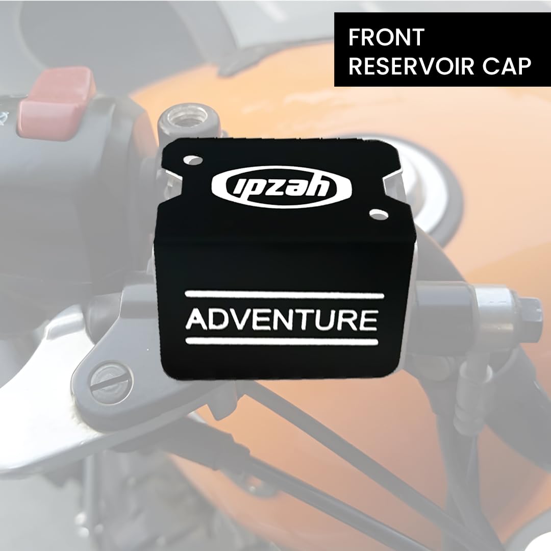 MOTO GENIUS Front Disc Brake Fluid Reservoir Oil Cap for Yezdi Adventure Motorbike | Replacement for Enhanced Durability and Performance