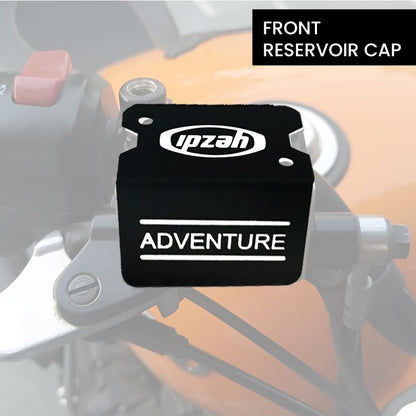 MOTO GENIUS Front Disc Brake Fluid Reservoir Oil Cap for Yezdi Adventure Motorbike | Replacement for Enhanced Durability and Performance