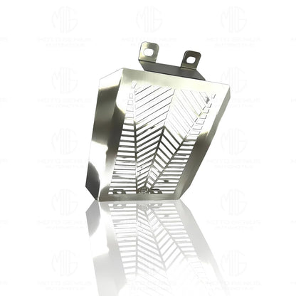 MOTO GENIUS Radiator Guard for RE Super Meteor 650 | Durable Stainless Steel Protector |Essential Accessory for Motorcycle Radiator Protection (Honeycomb Design)