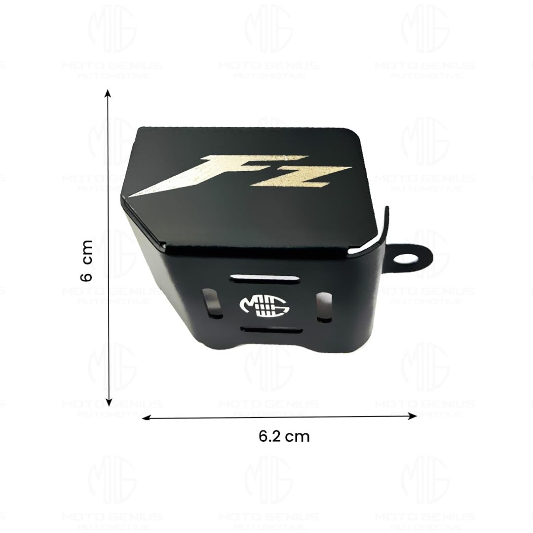 Rear Brake Oil Container Guard for FZ Motorbike | Durable Protection and Stylish Design for Motorcycles