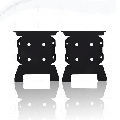 MOTO GENIUS Himalayan Jerry Can Mount | Heavy Duty Mounting Bracket for Jerry Cans |Rugged Design for Adventure Riding (Pack of 2) (BS4)