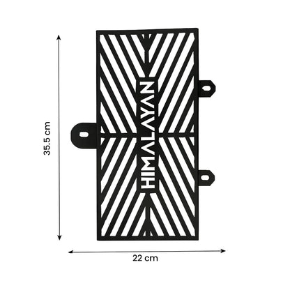 MOTO GENIUS Radiator Guard for Himalayan 450 | Durable Metal Protector | Essential Accessory for Motorcycle Radiator Protection (Flag Design)
