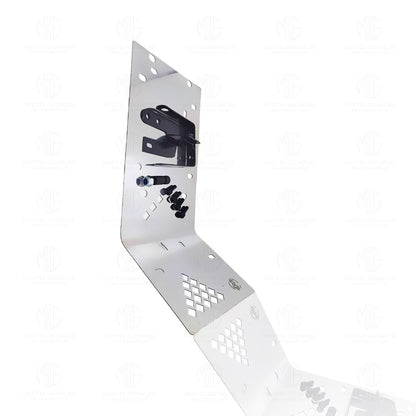 MOTO GENIUS Stainless Steel Engine Guard for RE Interceptor 650 - Durable, Rust-Resistant Motorcycle Protection Guard ()