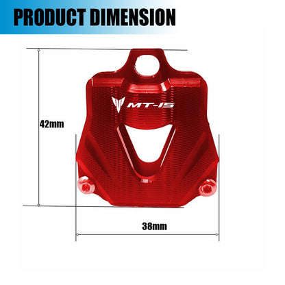 CNC Aluminum Key Shell Case Cover for MT15 Motorbike | Premium Protection with Stylish Finish