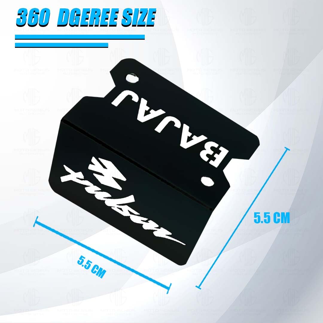 MOTO GENIUS Front Disc Brake Fluid Reservoir Oil Cap for Pulsar Motorbike | Replacement for Enhanced Durability and Performance