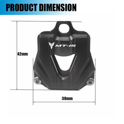 CNC Aluminum Key Shell Case Cover for MT15 Motorbike | Premium Protection with Stylish Finish