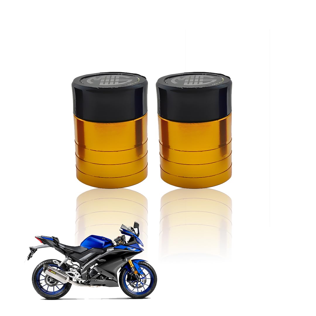 MOTO GENIUS Front Wheel Fork Sliders Crash Protectors for KTM Duke RC 125 200 250 390 | High Strength Crash Protectors for Enhanced Safety (Set of 4)