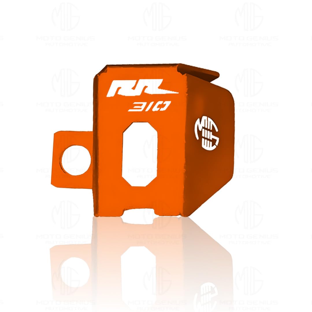 MOTO GENIUS Rear Brake Oil Container Guard for RR310 Motorbike | Durable Protection and Stylish Design for Motorcycles ()