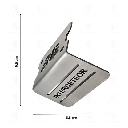 MOTO GENIUS Stainless Steel Front Disc Brake Fluid Reservoir Oil Cap for RE Himalayan BS3/BS4/BS6/Scram Motorbike | Replacement for Enhanced Durability and Performance (Pack of 1) ()