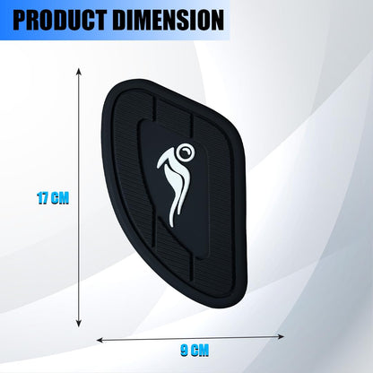 Silicone Tank Pads for Universal Motorbike | Anti-Slip & Scratch-Resistant Fuel Tank Protection | Premium Durable Design | Easy Installation | Pack of 2