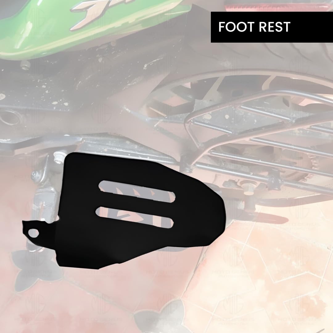 MOTO GENIUS Foot Rest for Dominar 250 & 400 |Adjustable Motorcycle Foot Pegs |Durable and Comfortable Foot Pegs for Adventure Riding |Easy Installation (Right+Left)